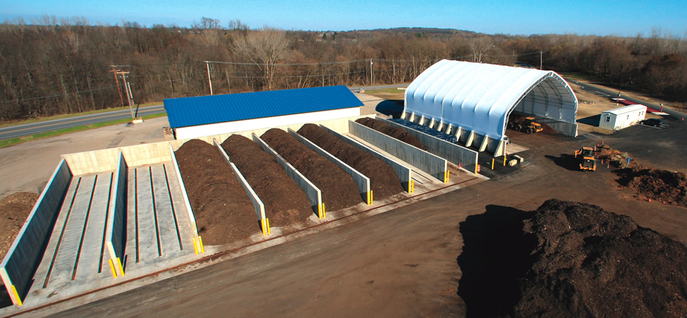 industrial composting system
